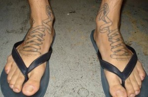 Shoelace Tattoos